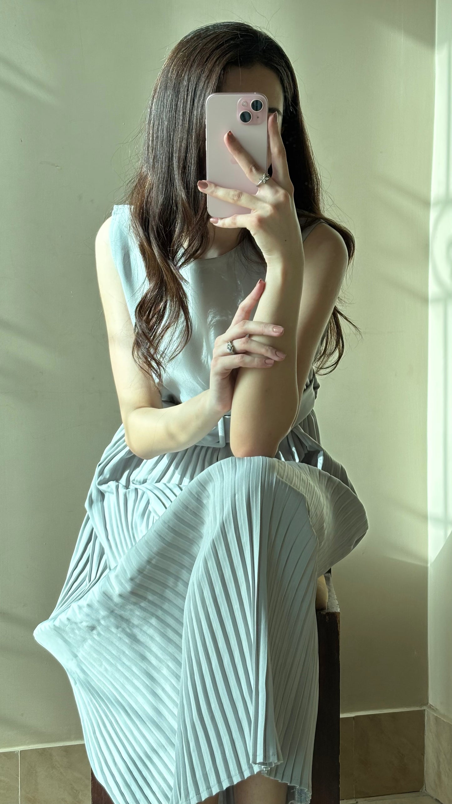 Two pieces Korean Elegant Dress